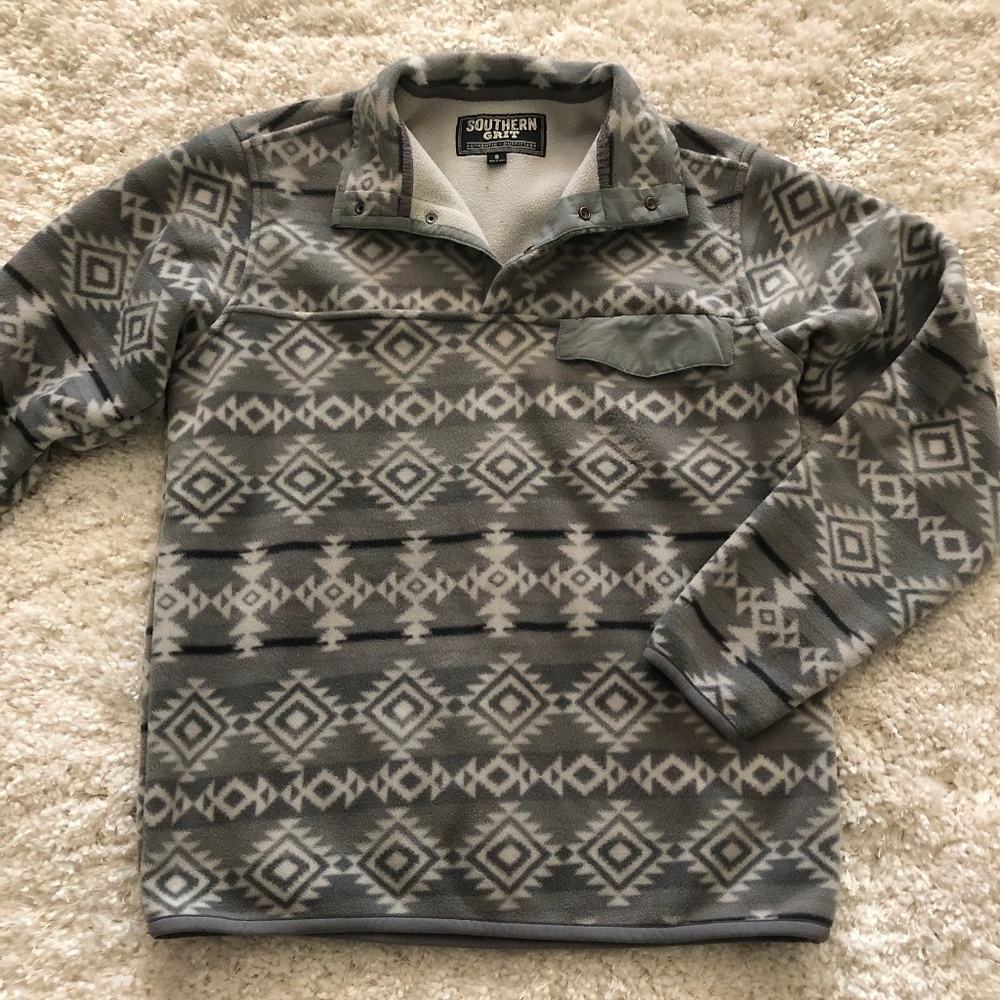 Fleece Pullover Sweater